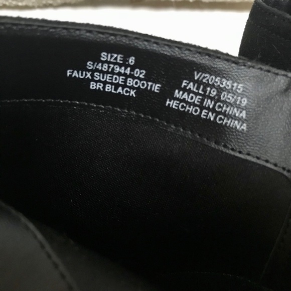 Banana Republic Factory Faux Suede Booties - Picture 7 of 12